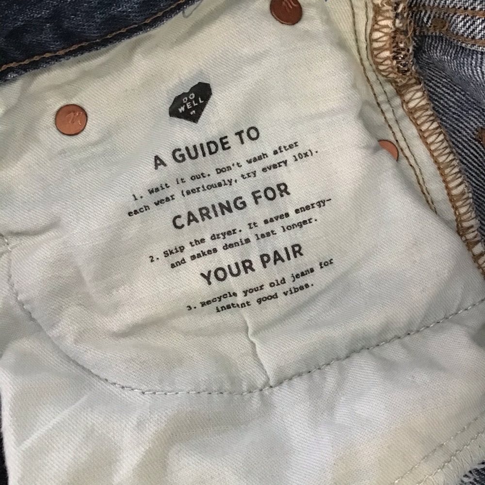 MADEWELL | High Rise The Momjean - Picture 8 of 10